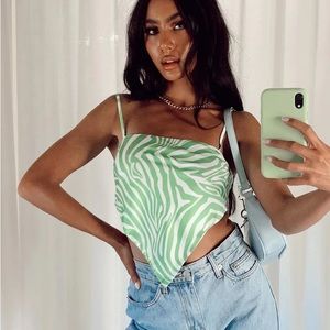 Princess Polly Zebra Top